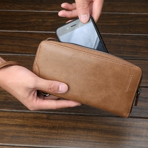 Commercio all'ingrosso di Grande Capienza Della Chiusura Lampo Del Raccoglitore Della Frizione di Marca Famosa di Alta Qualità di Uomo D'affari Baellerry Portafoglio - Product Image 6