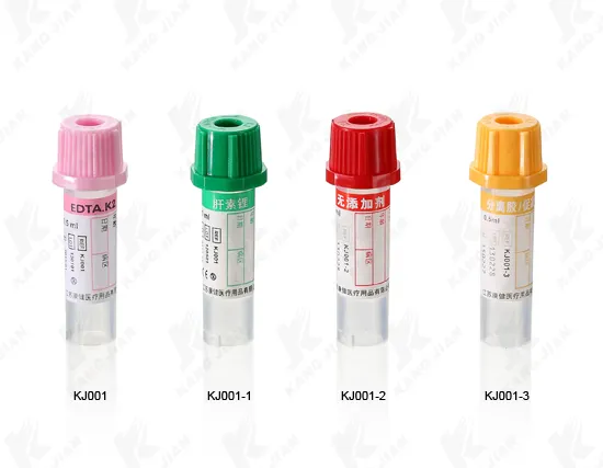 0,25 ml 0,5 ml K2 colector capilar microtainer tubo de vacío de sangre EDTA