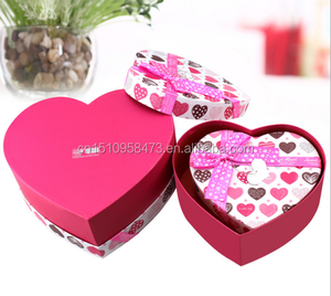 ริบบิ้นผูกรูปหัวใจห่อของขวัญกระดาษกล่องเค้ก - Product Image 3