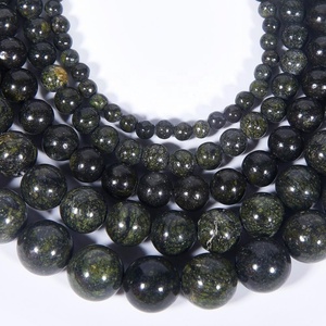 Perles en Vrac de Pierre de <span class=keywords><strong>Serpentine</strong></span> Russe Naturelles Lisses pour la Création de Bijoux Artisanaux - Product Image 4