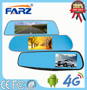 Xem phía sau DVR Firmware Xe Gương Chiếu Hậu <span class=keywords><strong>GPS</strong></span> <span class=keywords><strong>Tracker</strong></span> Toyota Corolla Bluetooth Hands Kit Miễn Phí - Product Image 2