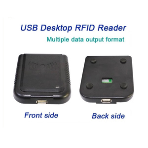 USB <span class=keywords><strong>RFID</strong></span> 리더 125Khz 13.56Mhz 다중 출력 형식 액세스 보안 시스템 용 제어 카드 리더 - Product Image 4