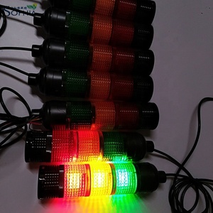 Ngoài Trời Mới Sử Dụng IP65 70Mm Led Tín Hiệu Tháp Ánh Sáng Với Buzzer - Product Image 4