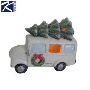 Ornements en céramique personnalisés, <span class=keywords><strong>Train</strong></span> de noël, 1 pièce, meilleure vente - Product Image 3