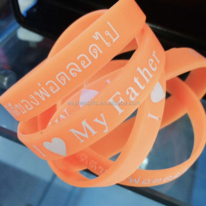 Braccialetto in <span class=keywords><strong>Silicone</strong></span> con braccialetto personale personalizzato in Thailandia