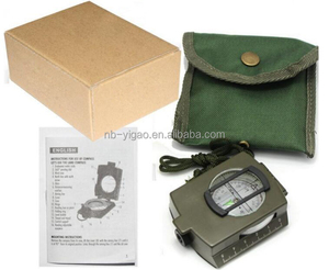 Boussole tactique multifonctionnelle de survie avec cordon et étui, étanche et résistante aux chocs, avec visée optique - Product Image 6
