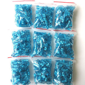 XUCHANG HARMONY 2000 Bleu Dreadlock Cheveux Perles Tresses Accessoires Crochet Extensions De Cheveux Outil - Product Image 4