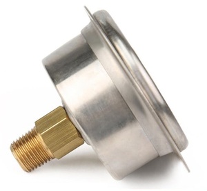 เครื่องวัดความดันสแตนเลส63มม. พร้อมหน้าแปลน/Manometer <span class=keywords><strong>100</strong></span>กก - Product Image 3