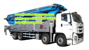 Diskon Besar 24M 25M 30M 32M Pompa Bom Beton Kecil Truk Pompa Beton Yang Dapat Diminum dengan <span class=keywords><strong>Mixer</strong></span> untuk Dijual - Product Image 4