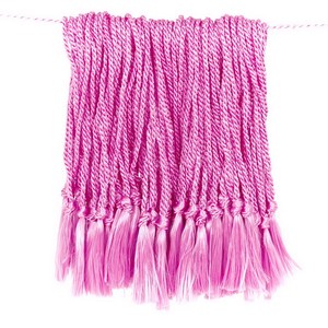 40標準色5/5 <span class=keywords><strong>Cords</strong></span>レーヨンツイストコード150ミリメートルロングFloss Bookmark Tassels - Product Image 5