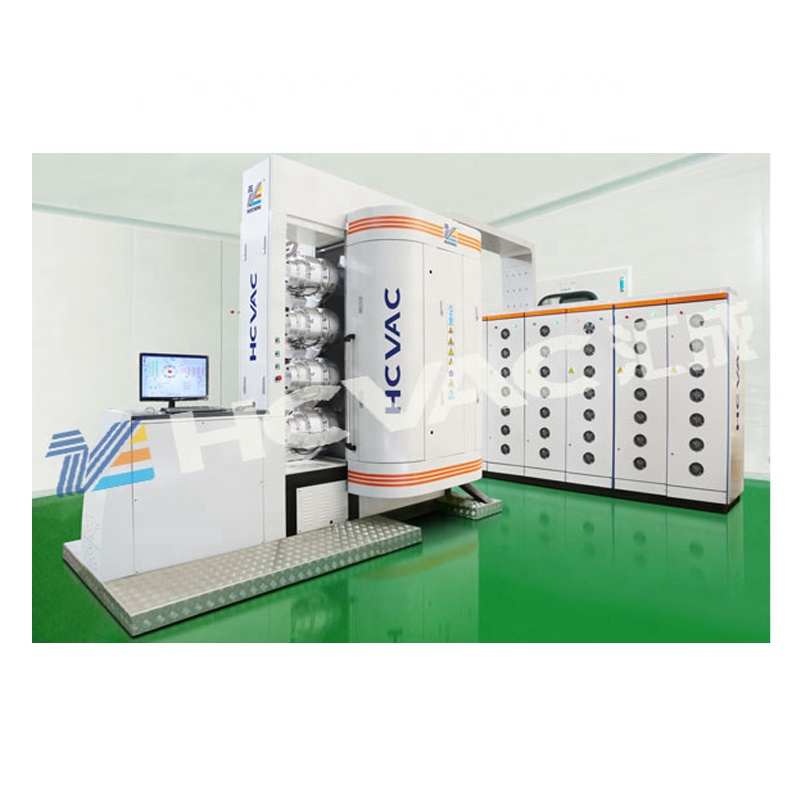 HCVAC อุปกรณ์บนโต๊ะอาหารสเตนเลสสตีล,อุปกรณ์เคลือบสูญญากาศ PVD สีทองไนไตรด์ไทเทเนียมสำหรับอาหารเย็น