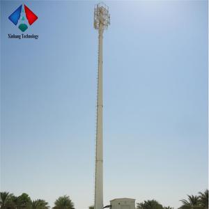 15m Stahl monopol Mast Telekommunikation brenner niedrigster Preis Monopol Antennen turm
