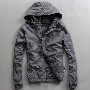 Personalizado de cremallera de nylon a prueba de agua personalizado cazadoras bordado chaquetas - Product Image 1
