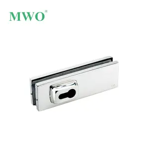 Glass door patch fitting lock for glass manufacturers