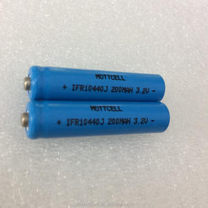 UL CE BIS UN38.<span class=keywords><strong>3</strong></span> AAA größe <span class=keywords><strong>3</strong></span>,<span class=keywords><strong>2</strong></span> V 200 mAh 10440 LiFePo4 batterie für rasen lampe - Product Image 5