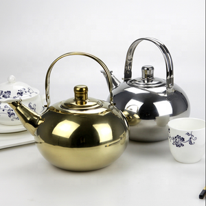 Factory Supplier Silver / Gold Stainless Steel <strong>One</strong> <strong>Cup</strong> <strong>Teapot</strong> - Product Image 6