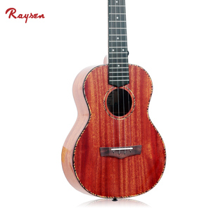 AIl Solide Afrique Acajou Ukulele En Bois Raysen Série À Extrémité Élevé De Guitare Pour Les Filles - Product Image 3