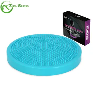 Stability Disc Zhensheng Inflated Stability Wobble Cushion Yoga Core Balance Disc