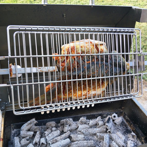 Cestello per <span class=keywords><strong>Barbecue</strong></span> Portatile all'Ingrosso, Griglia a Rete per Pesca, Cestello per Girarrosto - Product Image 4