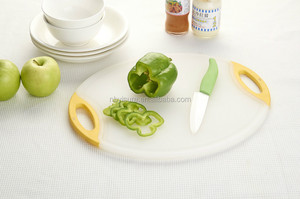 Círculo plegable tabla de picar picar board con tpr goove anti-bacterial tabla de picar - Product Image 2