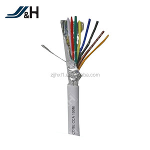 Fuente de la fábrica 2/4/6/8/10/12 Core 24AWG seguridad red alarma resistente al fuego cable - Product Image 3