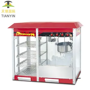 Tianyin Industrial de Aço Inoxidável comercial Máquina de Pipoca Estourando Aéreo