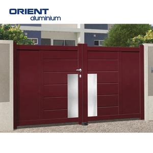 Electric Sliding Gate,<span class=keywords><strong>ประตู</strong></span><span class=keywords><strong>เลื่อน</strong></span>ชิ้นส่วน Curved Sliding Gate - Product Image 4