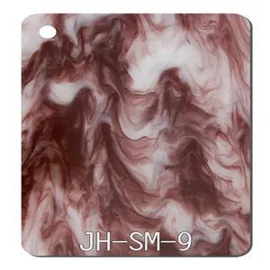 Weather/Heat/Scratch Resistant High Gloss Fluorescent brown ink Acrylic Sheet