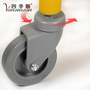 Plástico durable carro escurridor cubo con ruedas - Product Image 5