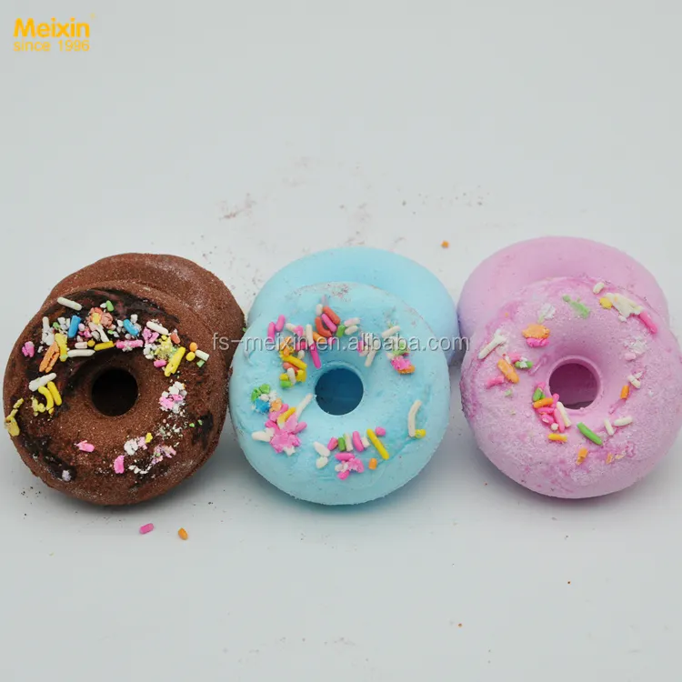 Kunden spezifische Ring Donut geformte niedliche kleine runde Bleaching Hautpflege Bad Boom