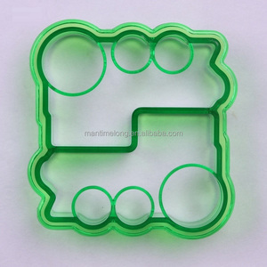 Enfants BRICOLAGE Déjeuner Sandwich Coupe Toast Moule à <span class=keywords><strong>Biscuits</strong></span> Forme De Puzzle En Plastique De Gâteau De Pain Coupe-Biscuit Moule Alimentaire Fabricant - Product Image 5