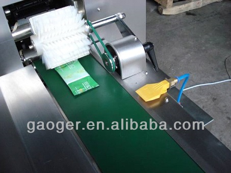 Высокое качество автоматическая горизонтальная упаковочная машина, капсулы таблетки блистерной сумка-чехол для подушки упаковочная машина DZB-400