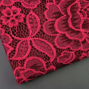 In Stock Ready Goods Elegant pink Nylon Spandex Wedding Embroidery Bridal <strong>swiss</strong> <strong>Lace</strong> Dress <strong>Fabric</strong>