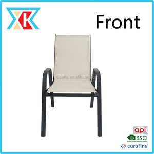 Fácil diseño jardín patio al aire libre silla del brazo con marco de metal - Product Image 3
