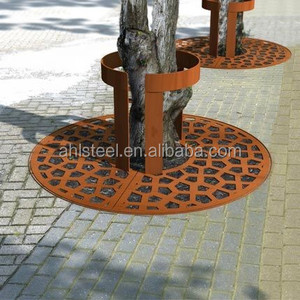 Jardin décoratif Caractéristique AHL Rouillé Arbre Bague pour Les Plantes et Les Troncs D'arbres - Product Image 6