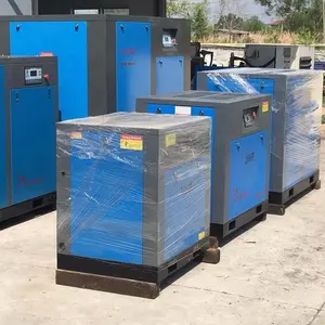 CE/ISO Oil-injected type air compressor at 380V 460V 550V 50HZ/60HZ 22kw 30hp screw air compressor