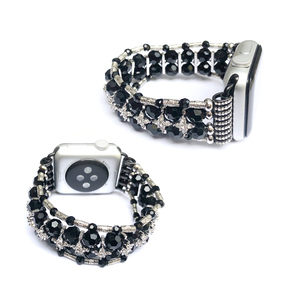 Di lusso da donna con perline di diamanti cinturino con fibbia in metallo braccialetto intelligente per <span class=keywords><strong>Apple</strong></span> <span class=keywords><strong>Watch</strong></span> <span class=keywords><strong>6</strong></span> - Product Image 3