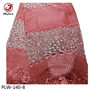wholesale price tulle lace net fabric african lace fabric with stones
