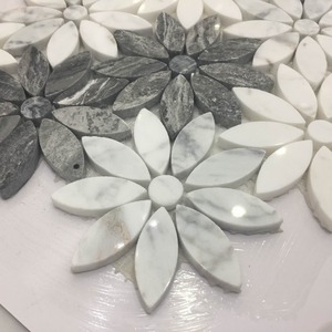 Nuovi disegni decorazione <span class=keywords><strong>per</strong></span> la casa moderna in marmo fiore e bastone <span class=keywords><strong>mosaico</strong></span> in pietra <span class=keywords><strong>per</strong></span> pavimento piastrelle in ceramica <span class=keywords><strong>mosaico</strong></span> - Product Image 6