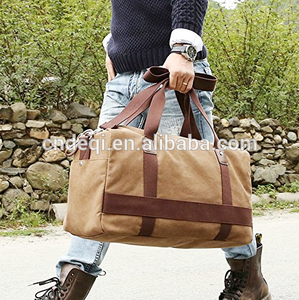 Per il tempo libero su misura oversize unisex <span class=keywords><strong>camel</strong></span> sacchetto dei bagagli di viaggio della tela di canapa di cotone duffel tote borsa grande borsa - Product Image 2
