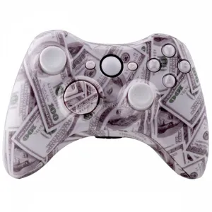 Custom Shell for Xbox 360 Hydro Dipped Woodgrain Controller Shell Mod Kit And Parts for Xbox 360