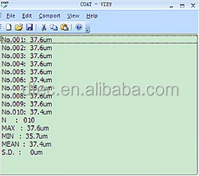 DTEC DC30FH recubrimiento <span class=keywords><strong>digital</strong></span>/Pintura grueso calibre, grande: Rang 0-10000um, con datos Pro Software, - Product Image 4