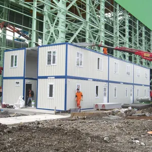 Trung quốc Xách Tay Xây Dựng Mô-đun Trang Web Prefab Container Nhà Ở văn phòng Nhà 40 Ft