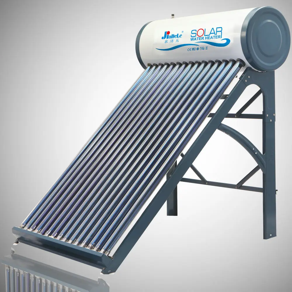 JDL-calentador de agua solar no presurizado, alta calidad, 150L, ángulo de 15-60 grados