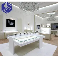 Supplier design wood veneered jewelry display furniture luxury design