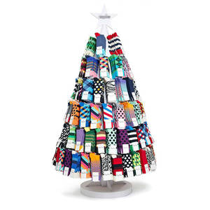 Support de présentation attrayant pour points de vente, présentoir de chaussettes en bois personnalisé pour magasin de détail, support de chaussettes sur mesure - Product Image 2