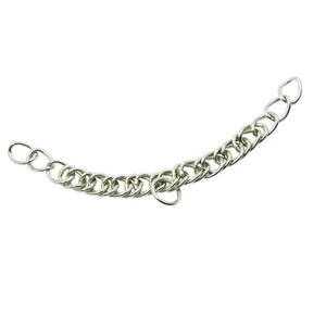 Licol chaîne à Double lien, équipement cheval en acier inoxydable, SS - Product Image 1