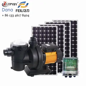 New solar dc bể bơi bơm hiệu quả cao năng lượng mặt trời bơm hồ (31 m-19 cbm/hr-1.5hp)