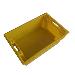 Impilabile su un <span class=keywords><strong>altro</strong></span> con capacità di carico pesante nuovo Design Storage cassa di carne in plastica - Product Image 4