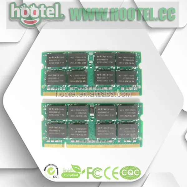Memória ddr1, venda quente de memória ddr1 512mb 400mhz pc3200 200 pinos laptop rams com pacote de plástico